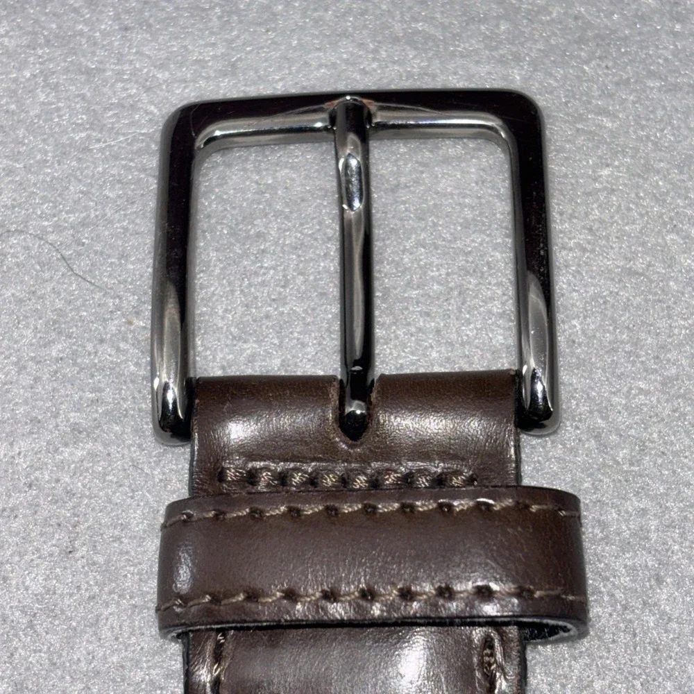 Paul & Shark Men's Braided Leather Stretch Belt Sz 115 XL (42-44) Black Blue EUC